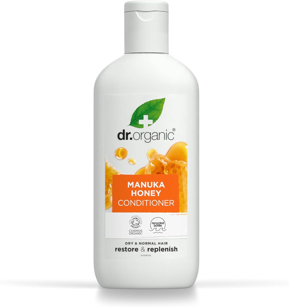 Dr Organic Manuka Honey Conditioner Restoring Dry Hair 265ml COSMOS Organic