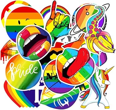 Amazon Co Jp レインボーグラフィティステッカー 100枚 Diyステッカー カーステッカー 冷蔵庫ステッカー ラップトップ スケートボード スノーボード 車 ヘルメット 荷物 バイクなどをカスタマイズできます ホーム キッチン