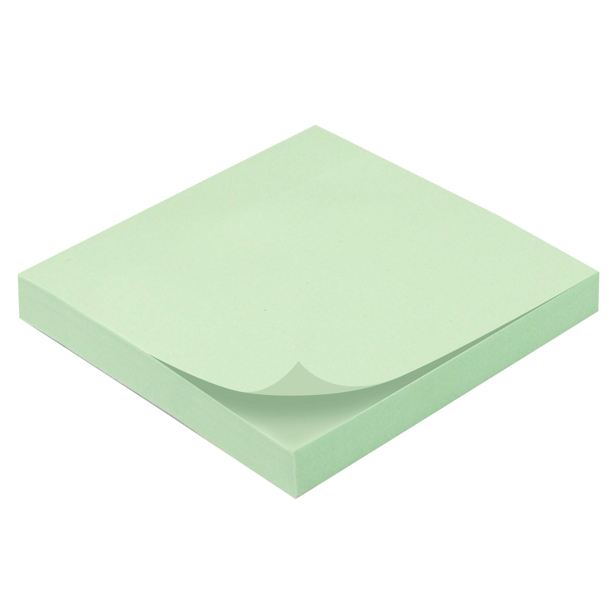 Repositionable Notepad 100 Sheets 75 x 75 mm Green