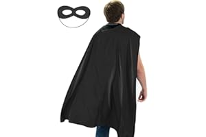 MAKLULU Adult Superhero Capes and Masks - Halloween Costumes Adult Cape Superhero Party Capes