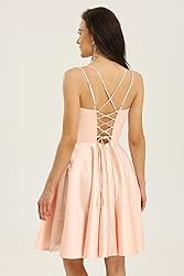 GOOSPRAN Homecoming Dresses for Teens Knee Length