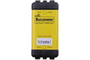 Cooper Bussmann TCF45RN Cube Fuse, 45 Amp, Non-Indication