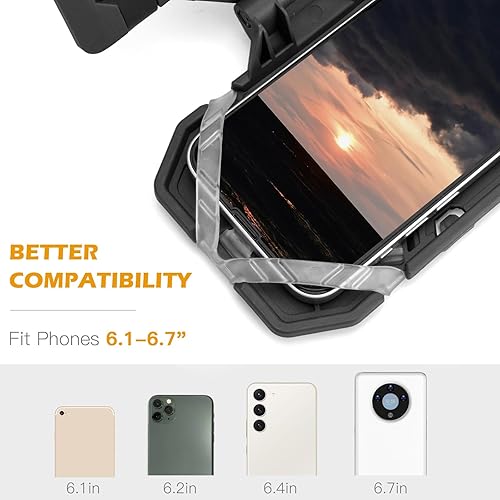 Jueachy Tactical Vest Phone Mount: Plate Carrier Phone Holder