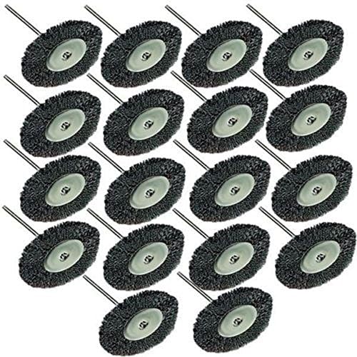 Rotary Tools RT- 530B ; 18PC Steel Wire Wheel Brushes Dremel Accessories For Rotary Tools