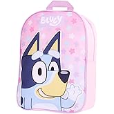 Bluey Backpack for Girls - Kids School Bag Travel Backpack Pink Childrens & Toddler Rucksack Ideal for Nursery and Daily Use