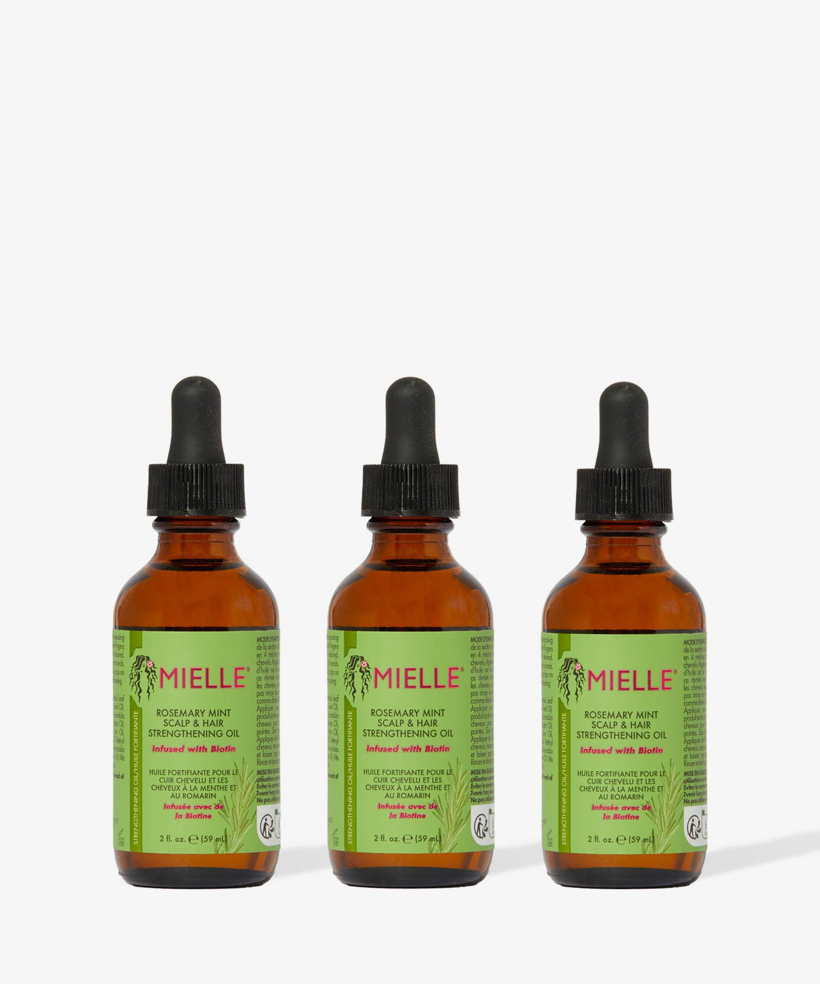 Mielle Rosemary Mint Growth Oil Trio (set of 3)