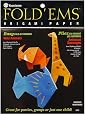 Yasutomo Fold’ems Origami-Papier – 24 Blätter Mit Tiermustern, 14,9 Cm, 6 Designs