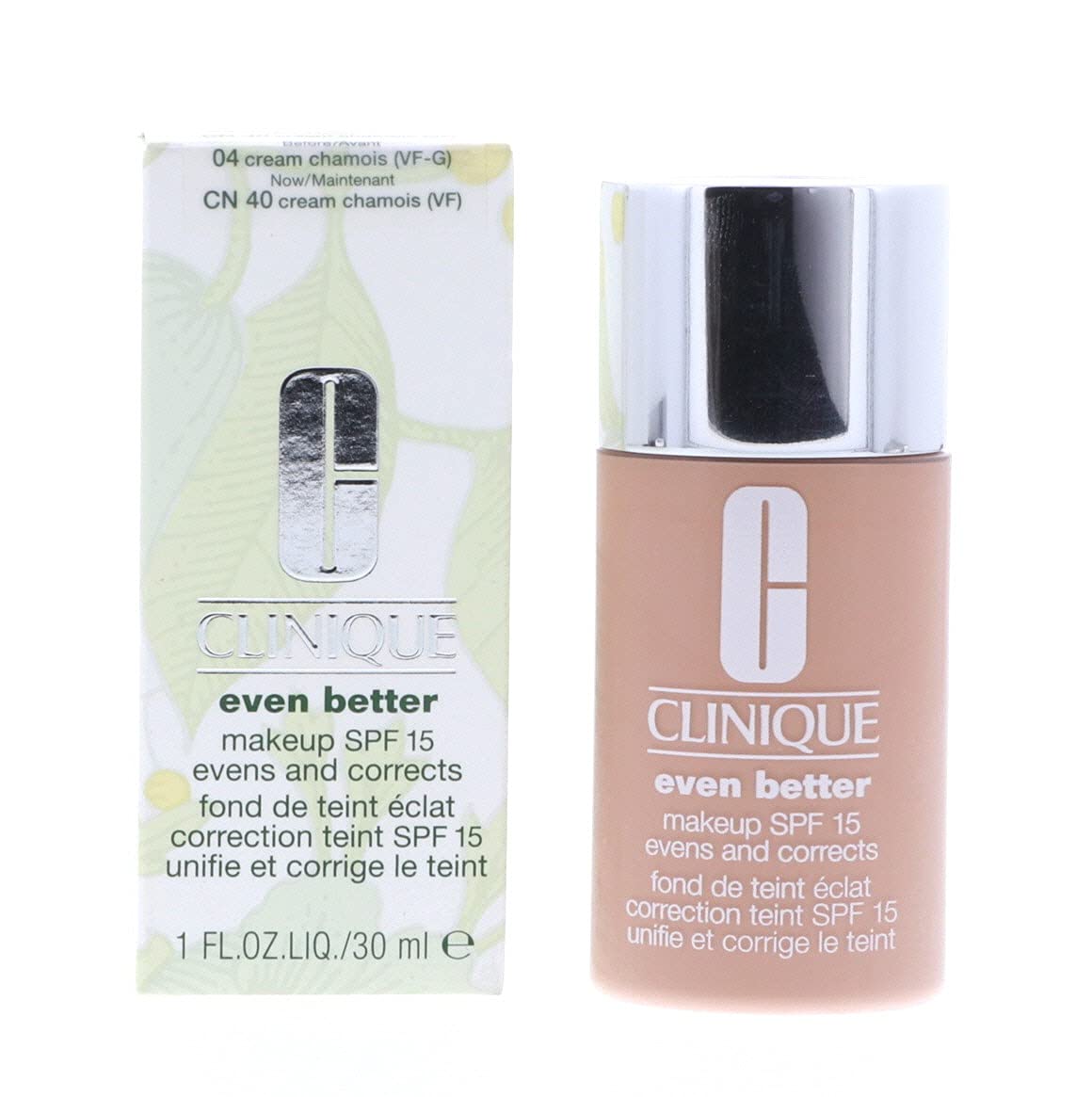 Clinique Even Better Makeup SPF 15 Evens and Corrects 04 Cream Chamois 30 ml