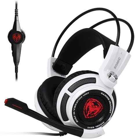 Amazon Co Jp Ps4 Pc Xbox Nintendo Switchラップトップ 7 1サラウンドサウンドゲーミングヘッドセット Encデュアルノイズリダクションマイク 快適なソフトプロテイ ホーム キッチン