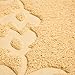 JUMBO Corner Cat Litter Mat (Beige) - 30' x 30' - Fits Corner And Regular Litter Boxes