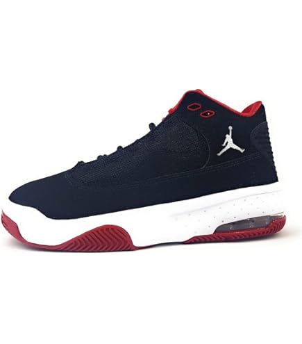 Amazon.com | Jordan Max Aura 2 Big Kid Shoes, Black/White-Gym Red