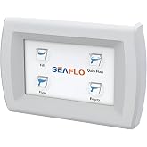 SEAFLO Smart Switch Panel for Quiet Flush Marine Toilets - Replaces Jabsco (58029-1000) Control Panel, Compatible with Seaflo (SFMTE1-05) and Jabsco (58500-101, 58040-3012, 58060-1012, 58240-3012)