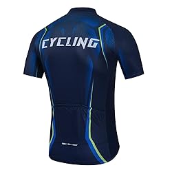 Cycling Jersey Men, Summer Short Sleeved Bike