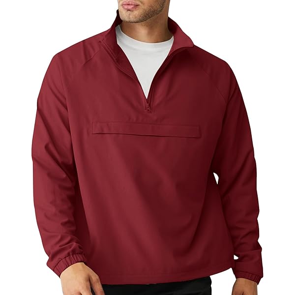 Amazon.com: SPORT-TEK Unisex Half Zip Wind Shirt | Windbreaker