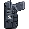 Springfield Hellcat Holster IWB Kydex Holster Custom Fit: Springfield Armory Hellcat - Inside Waistband Concealed Carry - Cover Mag-Button - Widened Entrance - No Wear, No Jitter