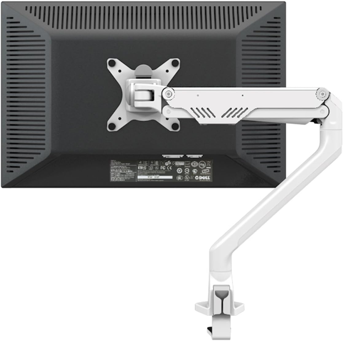 ThingyClub Gas Spring Single LCD Arm Desk VESA Bracket & Monitor Arm Stand for 10"-30" Screens: Tilt up 90° /Down 45° - Image 3