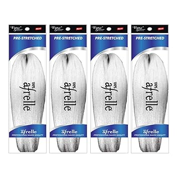 Amazon Com Foxy Silver Foxy Braid Easy Braid 18 4 Packs