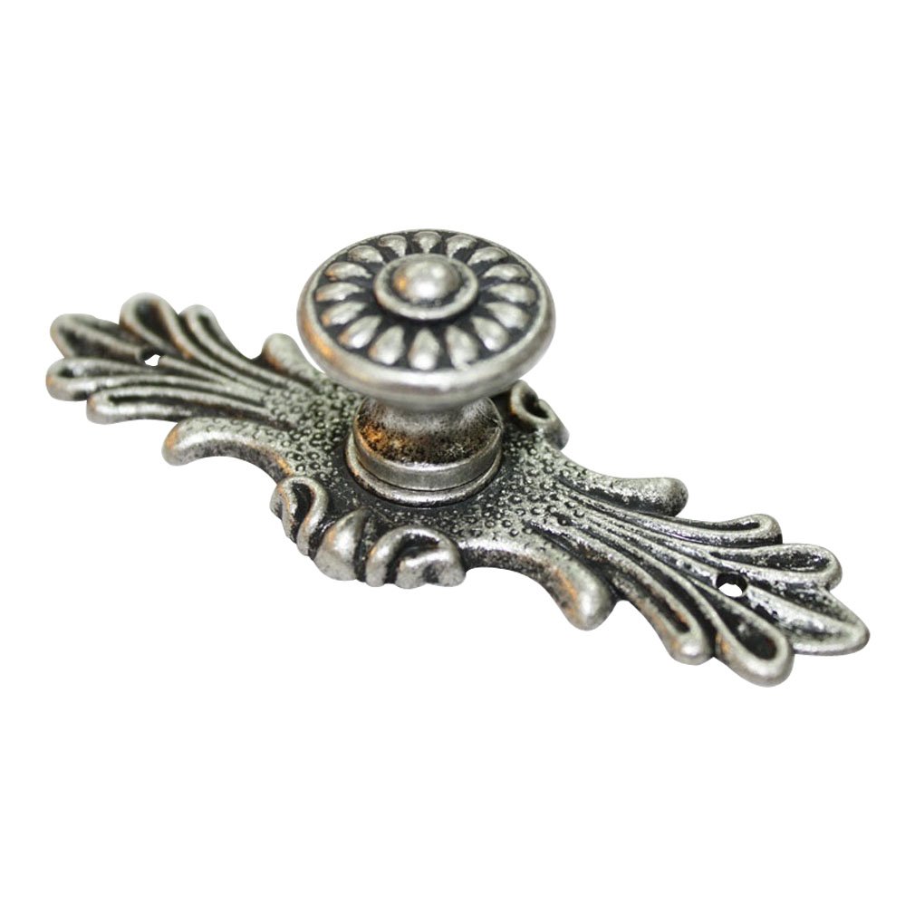 Antique Pewter Metal Mini 20 Mm Knob Closet Cabinet Drawer Pulls