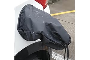 EV Charger Cover for GMC Sierra EV Denali Edition 1 2024, Waterproof Sun Protection Charging Port Cover, Magnetic Station Rai