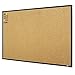 Lockways Cork Board Bulletin Board| Wall-Mounted Double Sided Corkboard 36