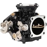 BN44 Carburetor Super BN Series 44MM for Mikuni BN44 4043 Compatible for Yamaha Black