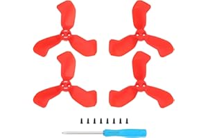 eMagTech 2 Pairs Drone Propellers Blade Kit Red Compatible with DJI Neo 2