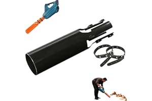 Leaf Blower Air Booster,Cyclone2X Turbo Nozzle Extension Instantly Boosts Airflow for 2-4 Inch Blowers, Universal Nozzle Fit,