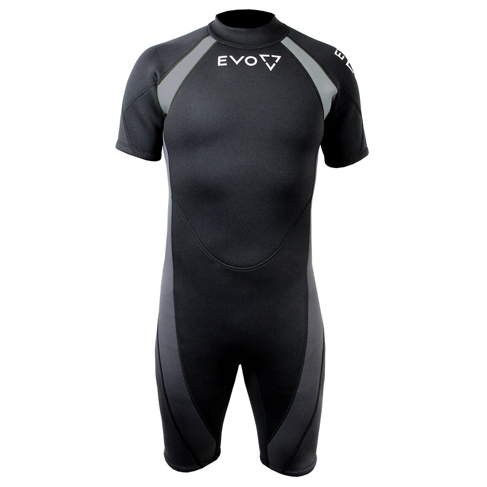  Evo 3mm Shorty Wetsuit Mens 3xl Black Sports