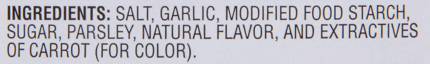 Lawry's Coarse Ground Garlic Salt With Parsley, 33 Oz : Grocery & Gourmet Food