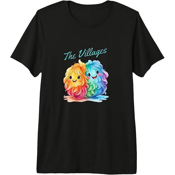 searoomlynn PALM VILLAGES SOUVENIR Tシャツ Amazon.com: The Villages Yellow Loofah 'code' Florida Souvenir T