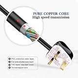 ExtraStar 1 Way UK 3 Pin Plug Extension Lead 3M Black 13A view 5