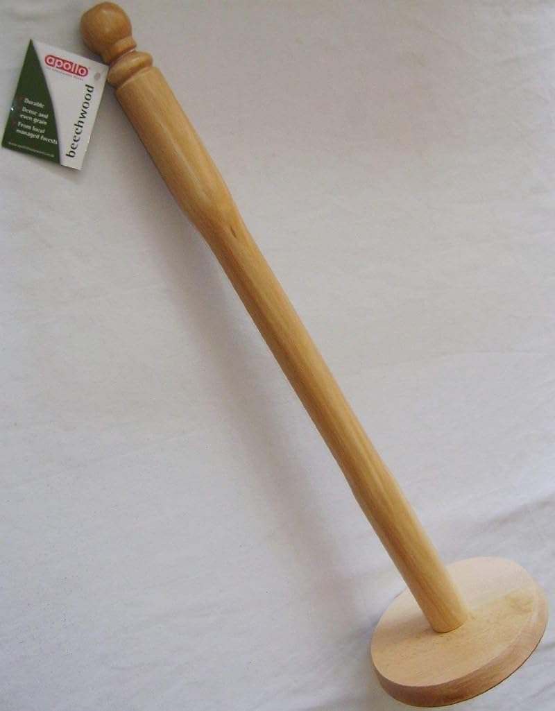 Apollo Toilet Roll Holder Spike Beech 50cm Multi-Colour 12x50x12