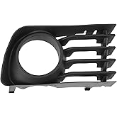 RATCHROLL Front Right Fog Light Grill for Toyota Prius Base 2004-2009 Front Lower Bumper Fog Light Cover Inserts No.5311247020 ABS 1 Pc