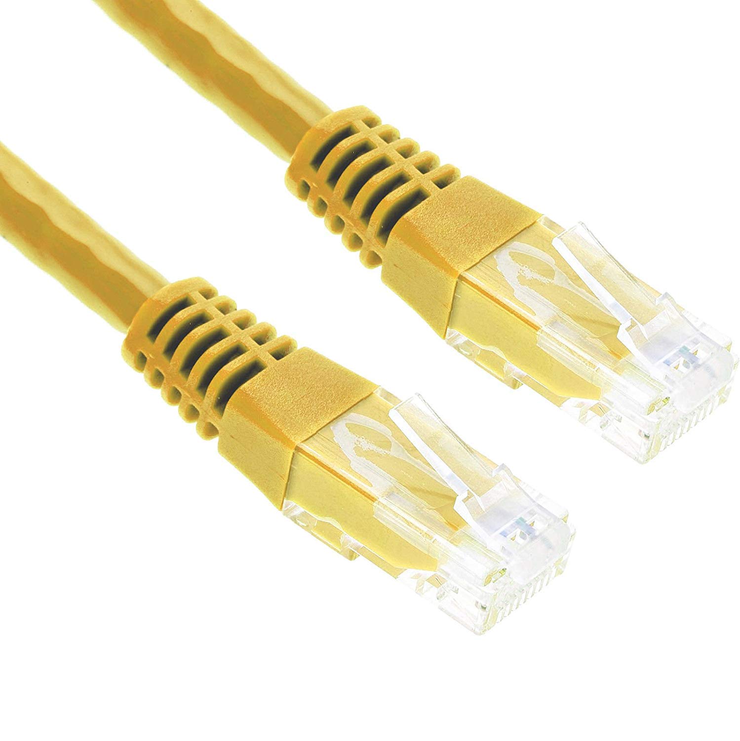 EXC 973100 Cat5e F/UTP Patch Cord - Yellow