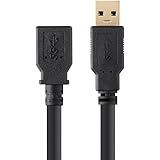 Monoprice Select Series USB 3.0 A to A Female Extension Cable, 6' (113751)