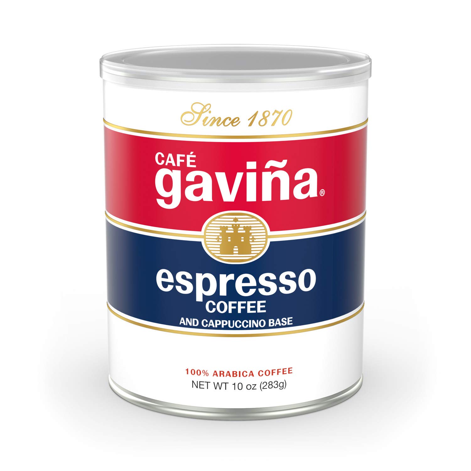 Café Gaviña Espresso Roast Fine Ground Coffee, 10Ounce Can Buy Online