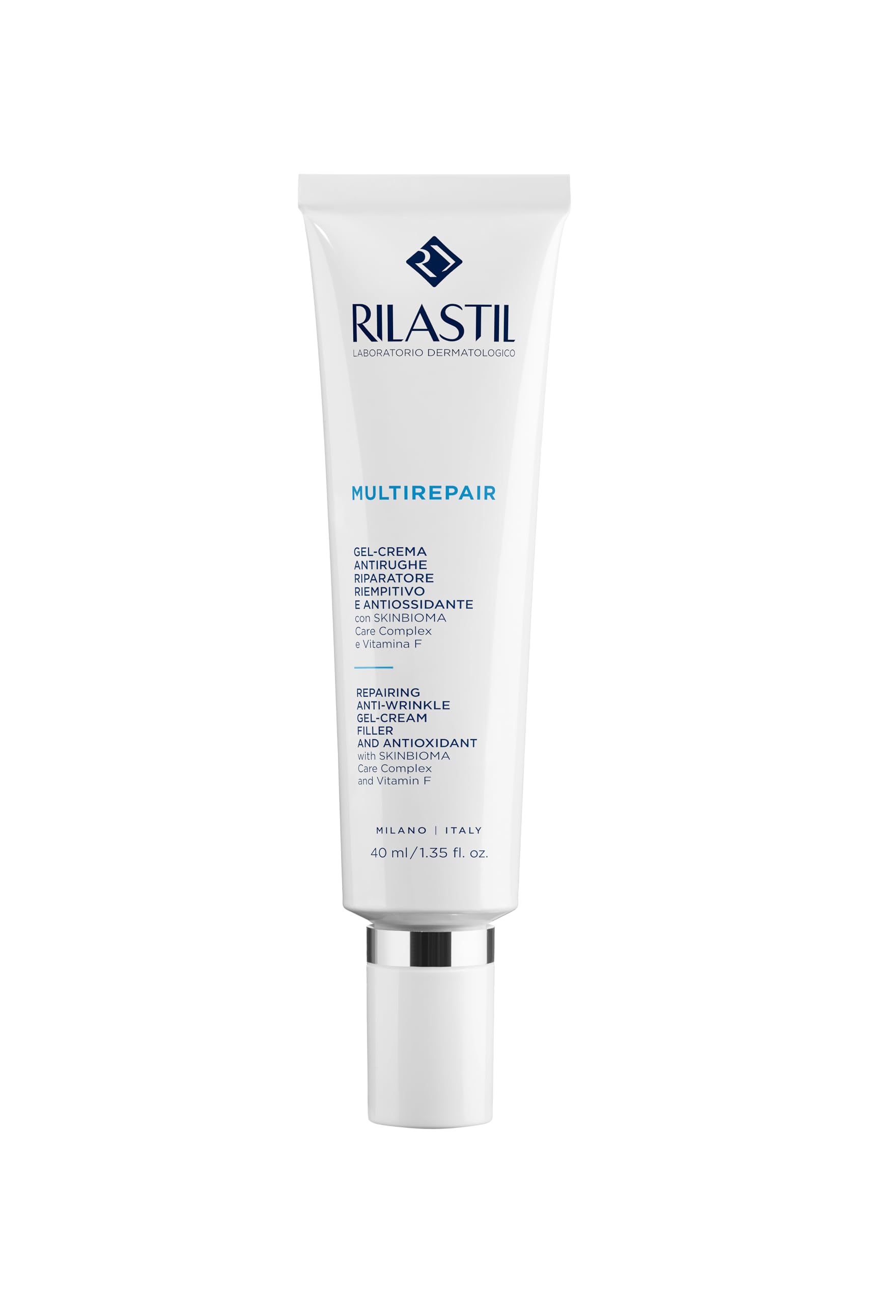 Rilastil Multirepair - Gel Crema Antirughe Riparatore Riempitivo, 40ml