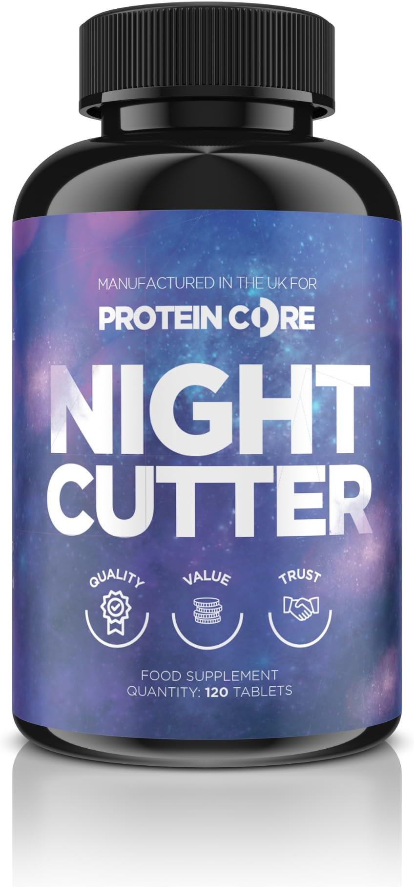 Protein Core Night Cutter Fat Burner Tablets UK Made 2 Months Supply