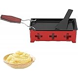 Yosoo Cheese Raclette Stretchable Non-Stick Cheese Rotaster Baking Tray Iron Metal Grill Plate Accessories Cheese Melter…