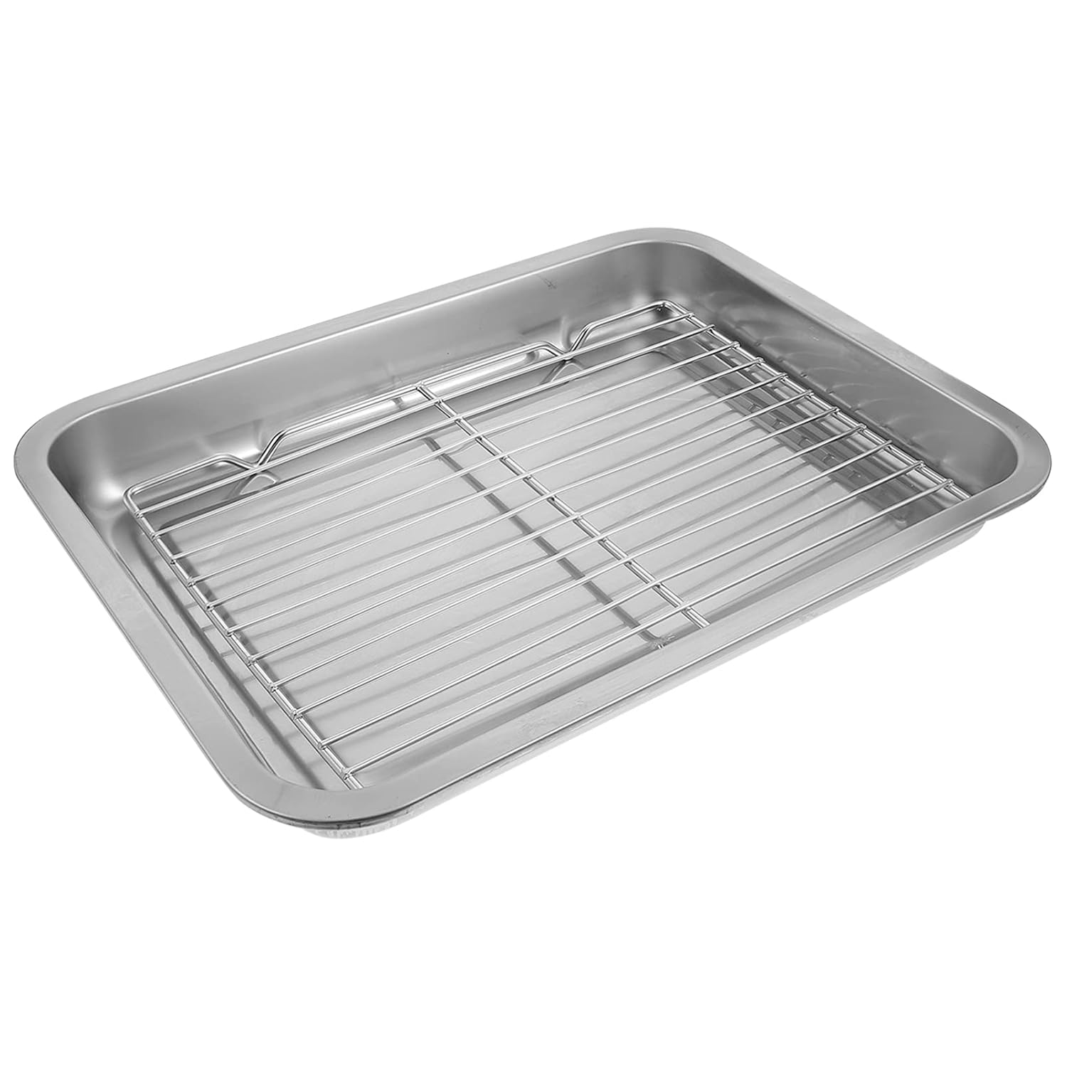 Buy UPKOCH Cooling Rack Pan Frying Roasting Steel Drain Pan Baking