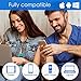 Premium Dual Driver Earbuds - Heavy Bass Earbuds w/ Mic - In Ear Headphones with 3.5mm Portable Bluetooth Receiver Headphones - Gaming Earbuds with Extension Cord 4-feet - Wired Earbuds for Men Women