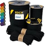 EdcX Paracord 4mm 550 Type III 32-Strand 15/30/50/100/300 m EU Made