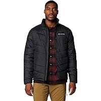 Columbia Men's Tunnel Falls II Interchange Jacket, Black, Small at