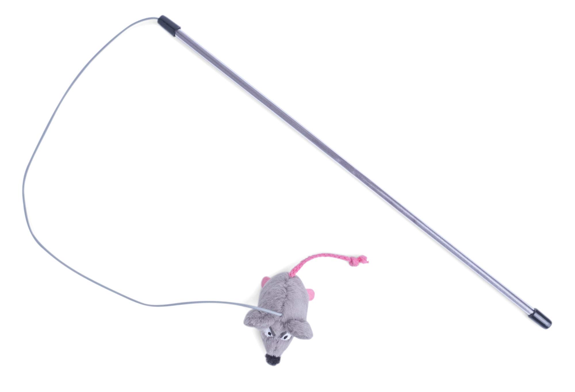 Petface Angry Mouse Teaser Cat Toy