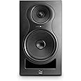 KALI AUDIO IN-8 V2 8" Powered 3-way Studio Monitor - 140W Speaker System - Boundary Compensation EQ Settings - For Mixing, Recording, Audio Production - XLR, TRS, RCA Inputs - Single, Black