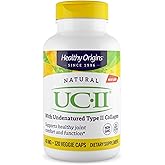 Healthy Origins UC-II 40 mg (Undenatured Type II Collagen, Non-GMO, Gluten Free, Joint Support), 120 Veggie Caps