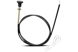 NTSUMI Choke Cable Replace 290-610 054-8017-00 Fit for Bad Boy CZT Elite Compact Outlaw XP MZ Magnum Maverick, 62" Lawn Mower Push Pull Choke Control Cable