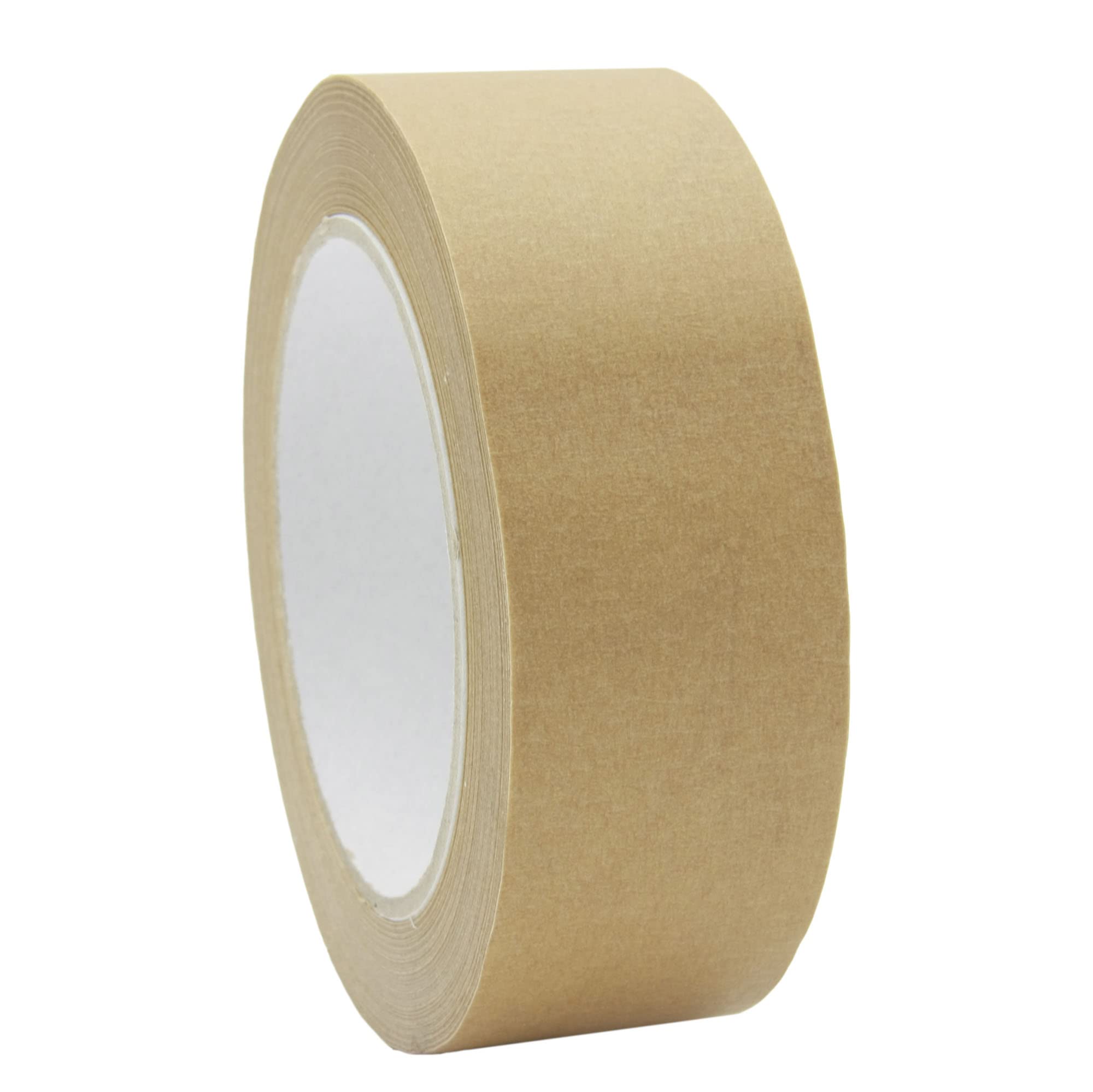 Kraft Paper Packaging Tape | Fully Recyclable Sticky Tapes | Strong Eco-Friendly Kraft Paper for Packing Parcels and Boxes | Brown Paper Packaging for Moving House | (Pack of 4, 36mm x 50 Metres)