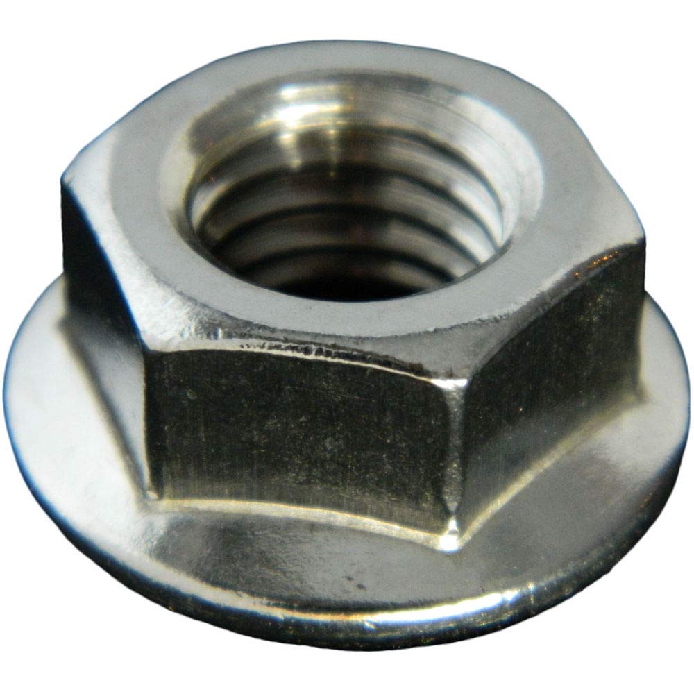 Stainless Steel Serrated Flange HEX Lock Nuts 632 Qty 10