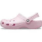 Crocs Unisex Men's and Women's Classic Clog, Ballerina Pink, 4 Women/2 Men